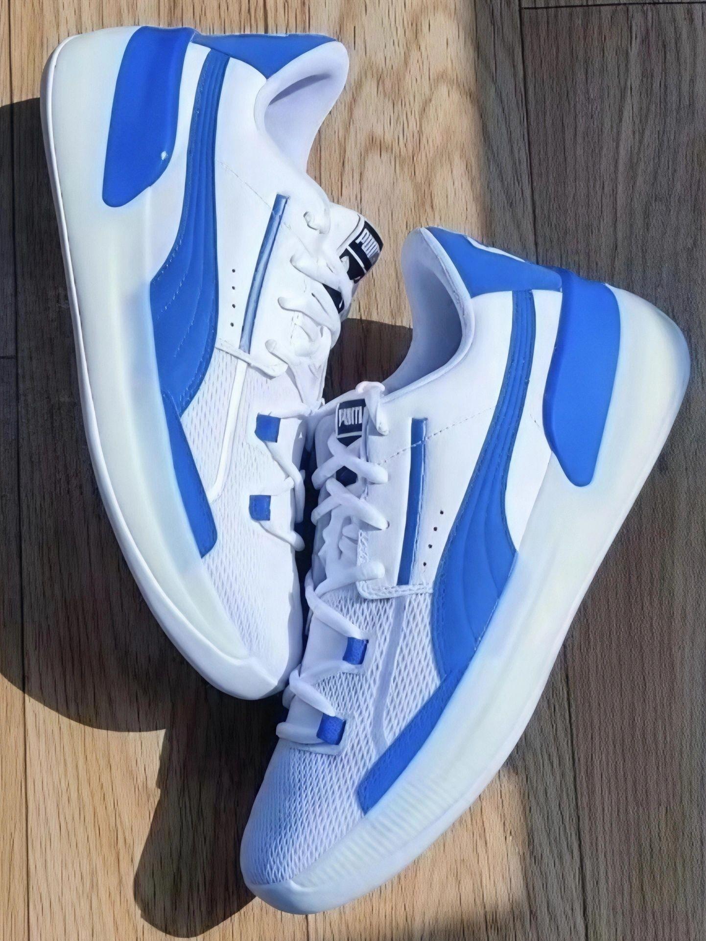 白蓝PUMA实战鞋,球场日常都能打💙